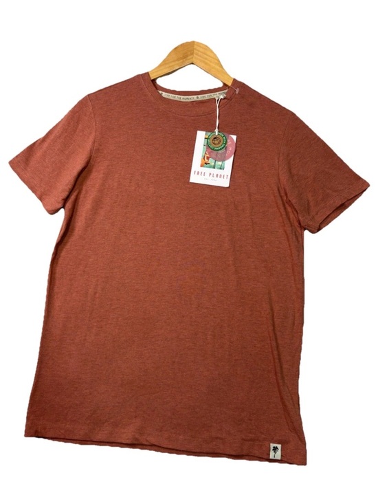 Free Planet Other - Free Planet Men's Rust Orange Crewneck Tee